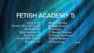 Latex doll with huge tits licks a pussy of her Domina