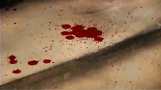 Awesome master helps this submissive BBW slut to bleed