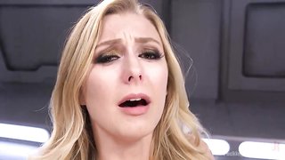 Ultimate coed drilled by fucking machine