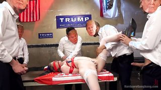 Hardcore Gangbang with  Ella Nova