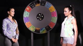 The wheel of pain--- A girl with experience