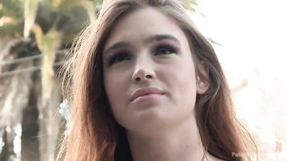 Flower fetish is a thing for that big ass teen Juliette March