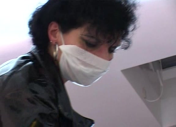 Slutty domme fucked by her slave with a strapon