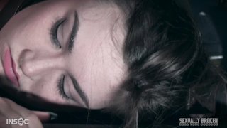 Young slut becomes a sex toy to a bondage maniac