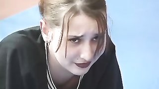 Two submissive chicks are getting humiliated and punished