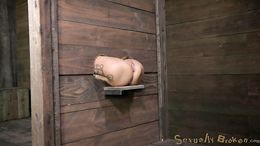 Black tranny fucks hard a fixed young blonde