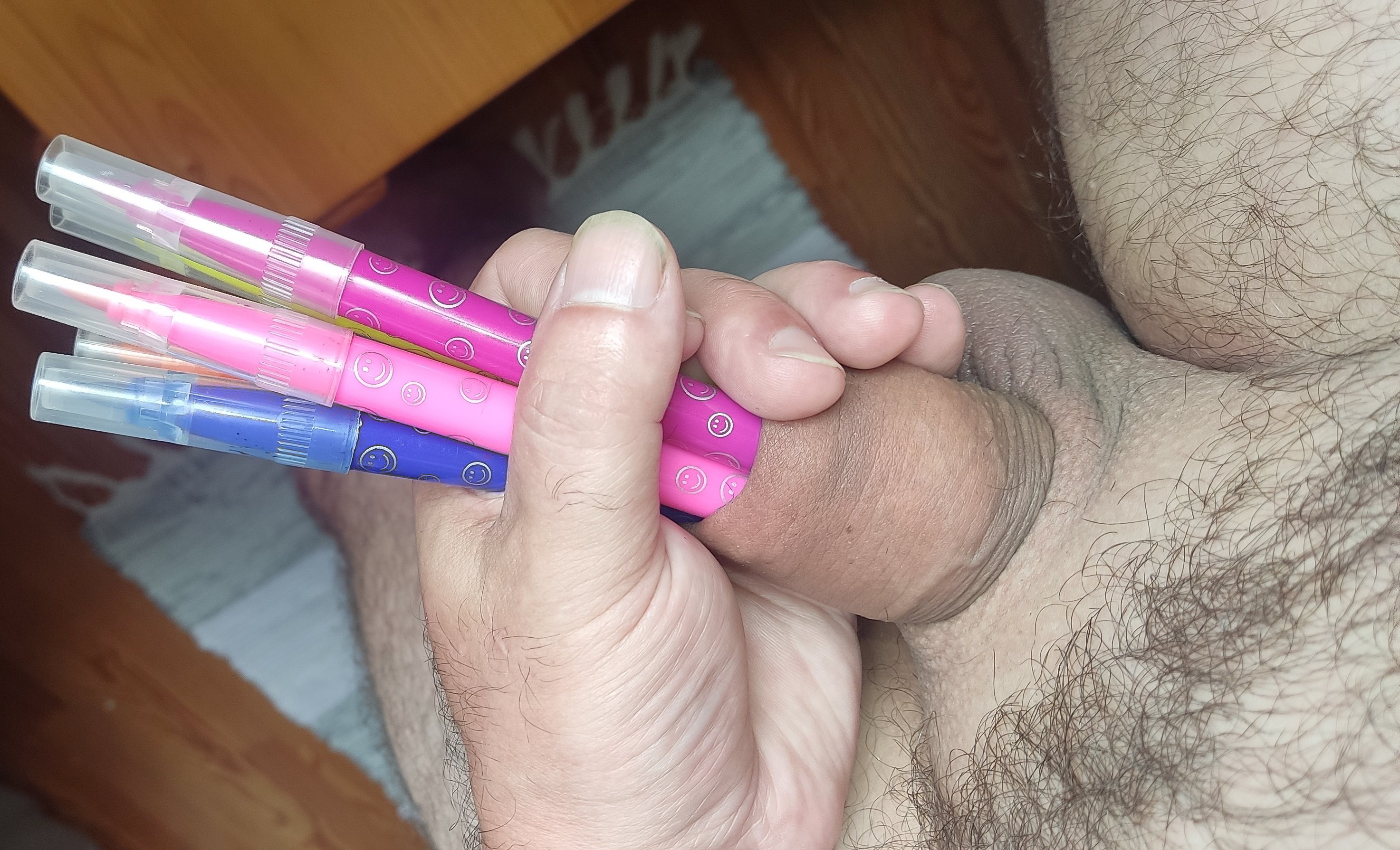 Foreskin play - sharpie