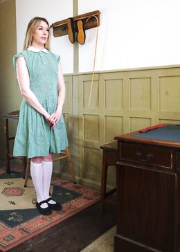 Take off your clothes. The cane is coming!