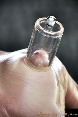 Flexy chained slut used for oral sex in the dungeon