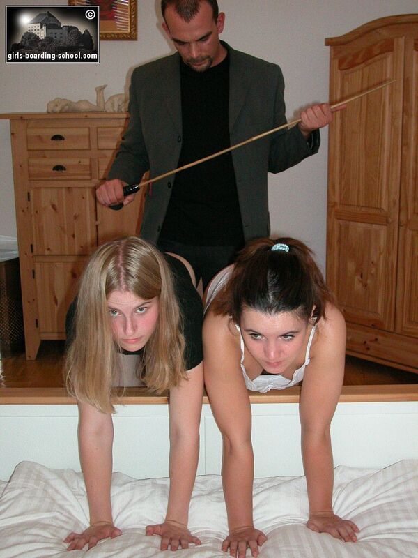 Caning day at the girls' boarding school