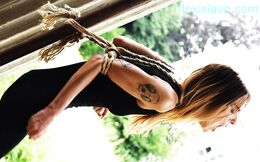 Super skinny fitness teen Adelle Unicorn maltreated in a ancient temple