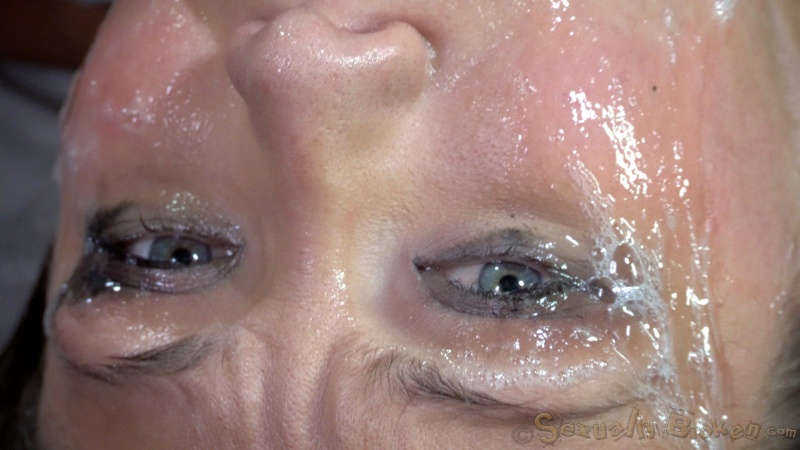 Black male and his white mate chained and fucked a slave