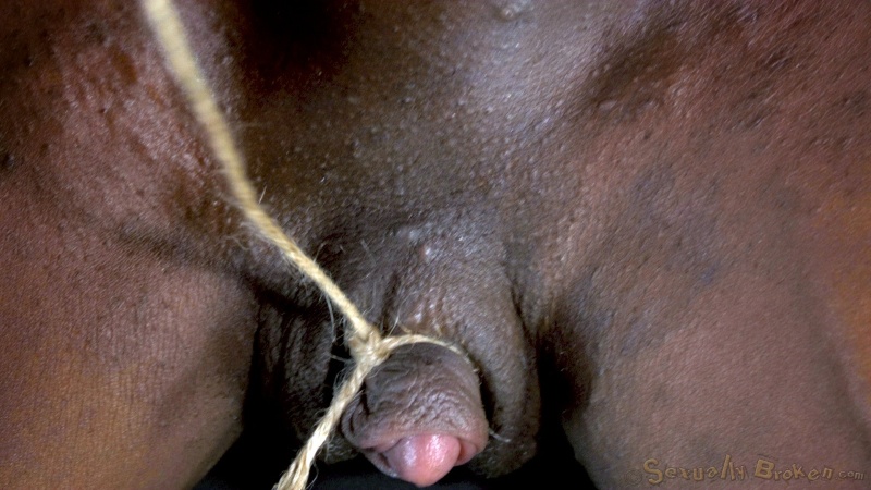 Hardcore BDSM fucking with bondage and pain