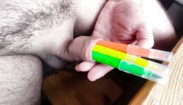 Foreskin play - sharpie