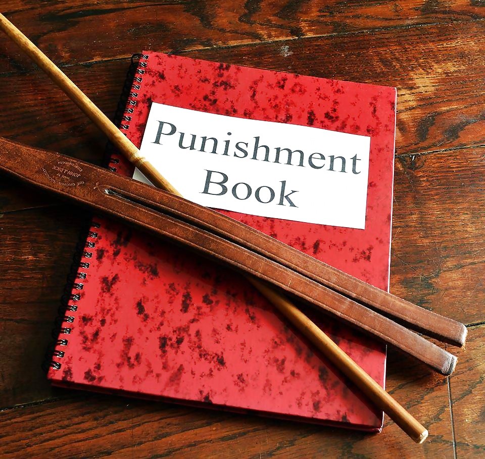 Favorite implements in the discipline of naughty schoolgirls