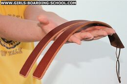 Favorite implements in the discipline of naughty schoolgirls